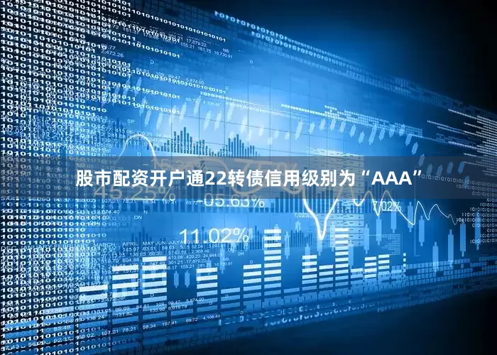 股市配资开户通22转债信用级别为“AAA”