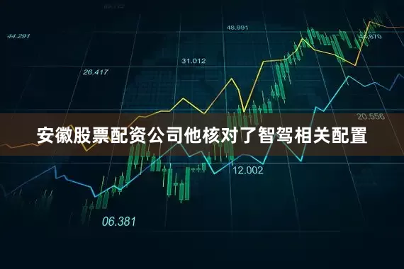 安徽股票配资公司他核对了智驾相关配置
